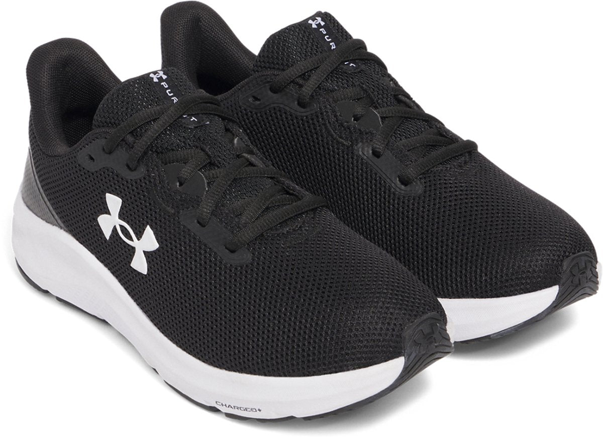 Scarpe sportive da donna Under Armour UA W Charged Pursuit 4 - nere - bianche