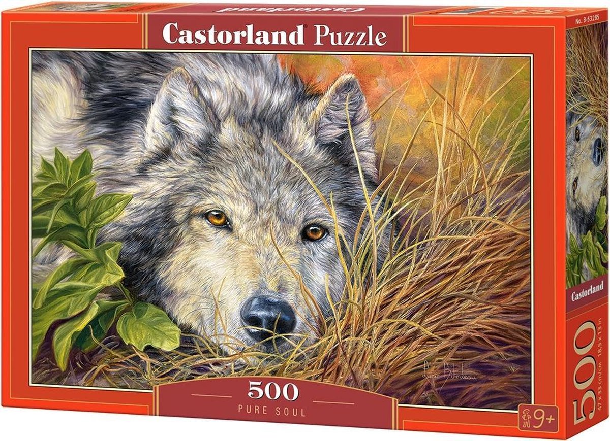 Castorland pure soul – puzzel – 500 stukjes – satijnen afwerking – perfecte pasvorm – europese kwaliteit