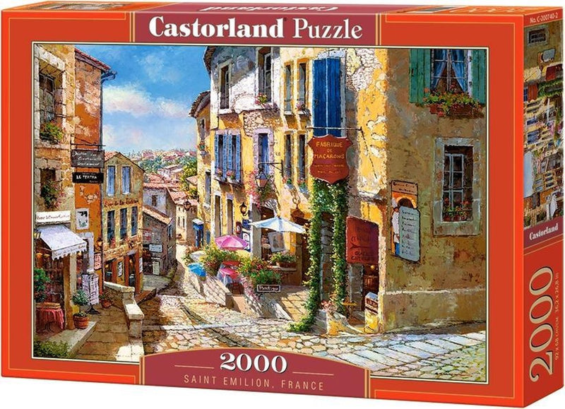 SelectA Castorland Play Puzzle Saint Emilion France, 2000st.