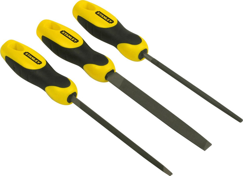 Set di lime Stanley bastardo da 3 pezzi 150mm - 0-22-445