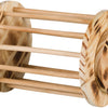 Rack de heno Trixie con madera de tapa con revestimiento