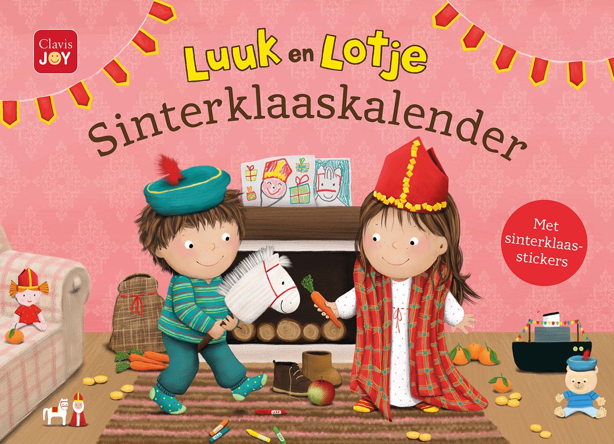 Merkloos sans marque luuk en lotje - sinterklaaskalender luuk en lotje