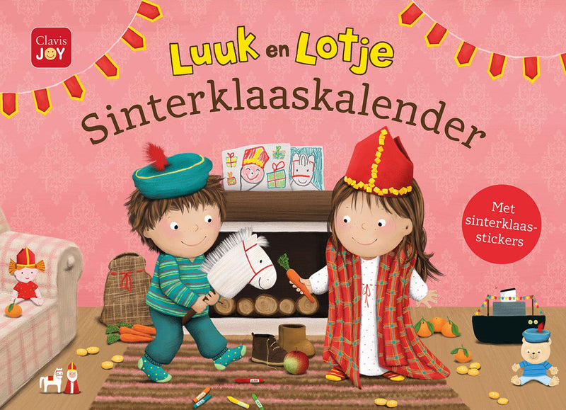Sin marca sans marque Luuk en Lotje - Calendario de Sinterklaas Luuk en Lotje