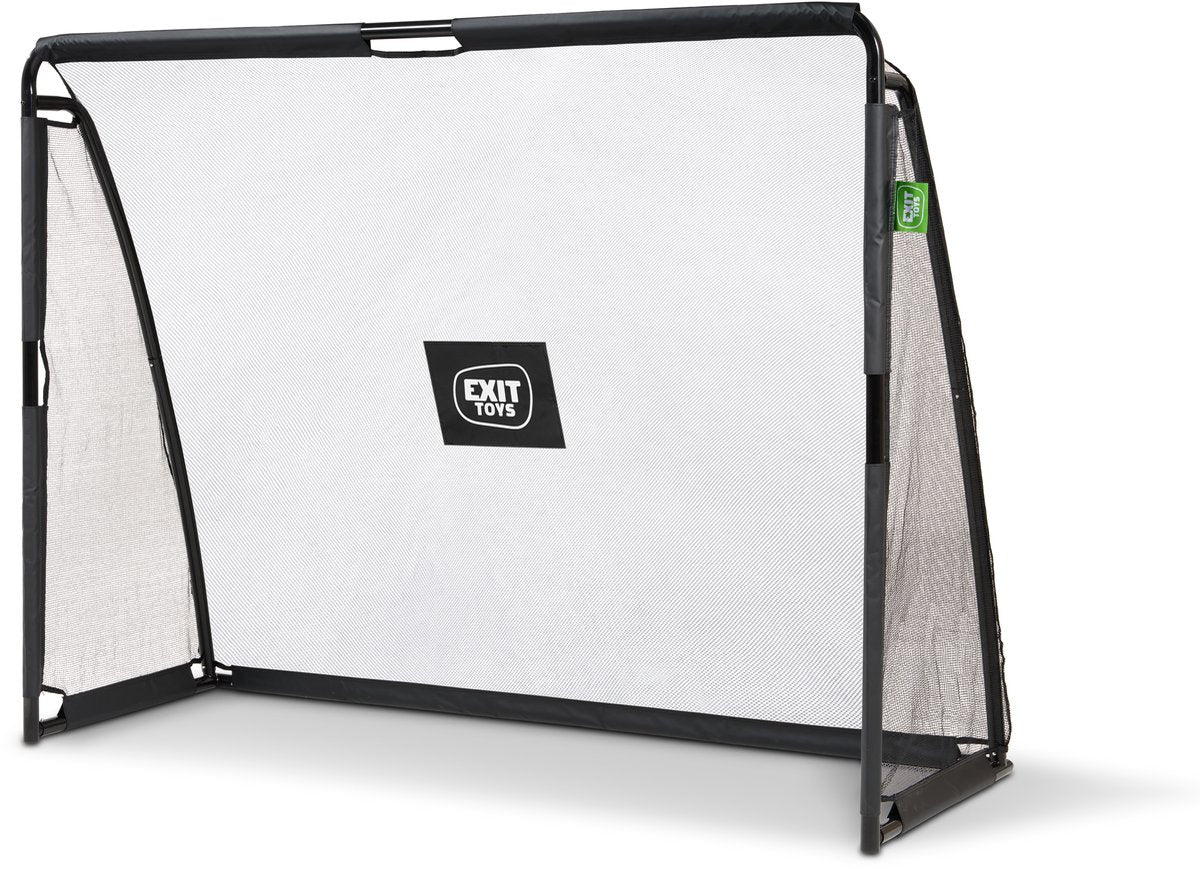 Exit toys exit coppa stalen voetbaldoel 220x170cm - voetbal goal - voor kinderen - tuin - zwart