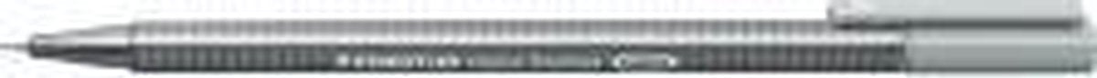 Staedtler toys | creative artwork diy - triplus fineliner silver gray