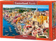 Castorland corricella, italy – puzzel – 500 stukjes – satijnen afwerking – perfecte pasvorm – europese kwaliteit