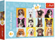 Puzzle Trefl 60 pezzi - simpatici cani - cartoncino colorato.
