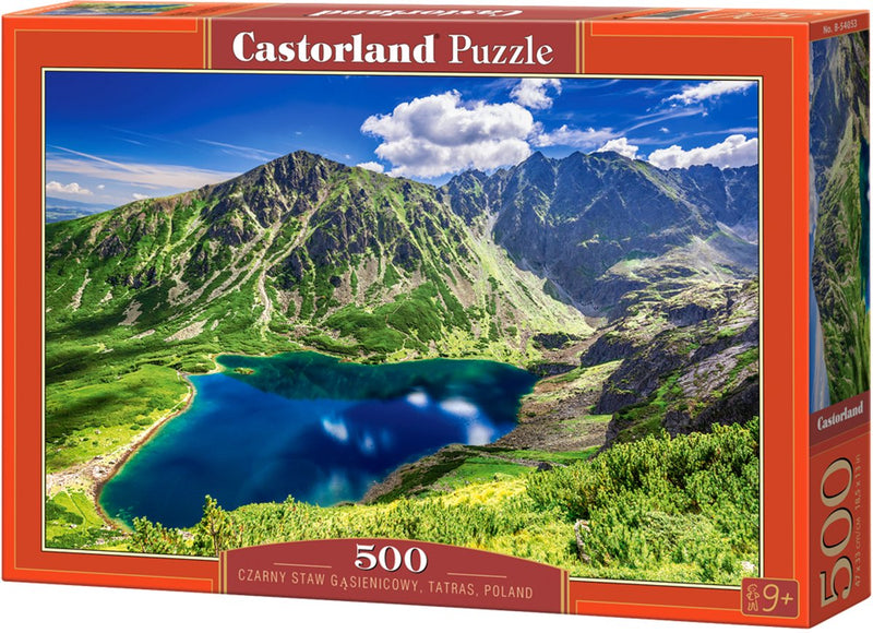 Castorland Czarny Staw Gasienicowy, Polonia – Puzzle – 500 pezzi – Finitura satinata – Vestibilità perfetta – Qualità europea