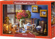 Castorland tea time – puzzel – 500 stukjes – satijnen afwerking – perfecte pasvorm – europese kwaliteit
