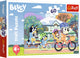 Puzzle Trefl bluey - allegro gioco da ragazzi 60 pezzi.