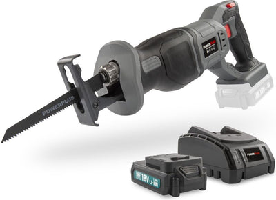 Sierra alternativa Powerplus powebrss1 - 18v - incluye batería 18v 1.5ah y cargador