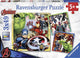 Ravensburger Puzzle The Avengers - Tre Puzzle - 49 Pezzi - Puzzle per Bambini