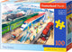 Castorland train station – puzzel – 100 stukjes – treinen – premium kwaliteit
