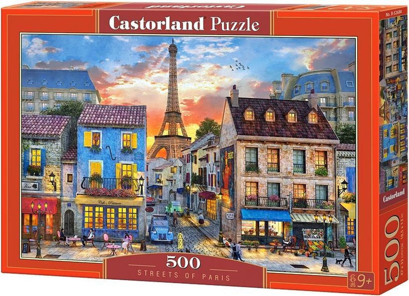 SelectA Castorland gioca a Puzzle Streets o Paris, 500st.