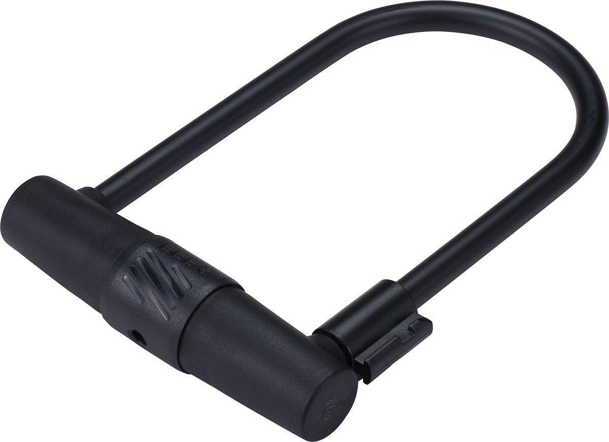 Lucchetto per bicicletta Bbb cycling u-vault 2.0 - lucchetto a U in acciaio - staffa a U con staffa di montaggio - nero - bbl-28b