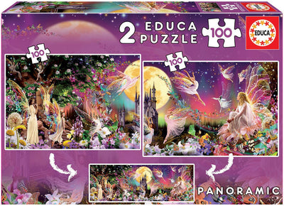 Educa puzzel - fantasie - 2 x 100 stukjes