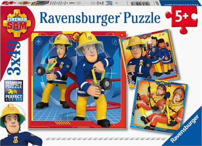 Ravensburger - Fireman Sam - Nuestro héroe Sam 3x49st.