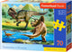 Castorland tyrannosaurus vs triceratops – puzzel – 70 stukjes – dinosaurussen – premium kwaliteit