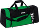 Borsa sportiva Erima six Wings (media) con tasche laterali - nero smeraldo | dimensione: mt