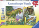 Sovrani Ravensburger della preistoria - tre puzzle da 49 pezzi