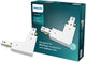 Philips led philips easylink - connector - l-vormige connector - rechtse hoek - wit - railverlichting
