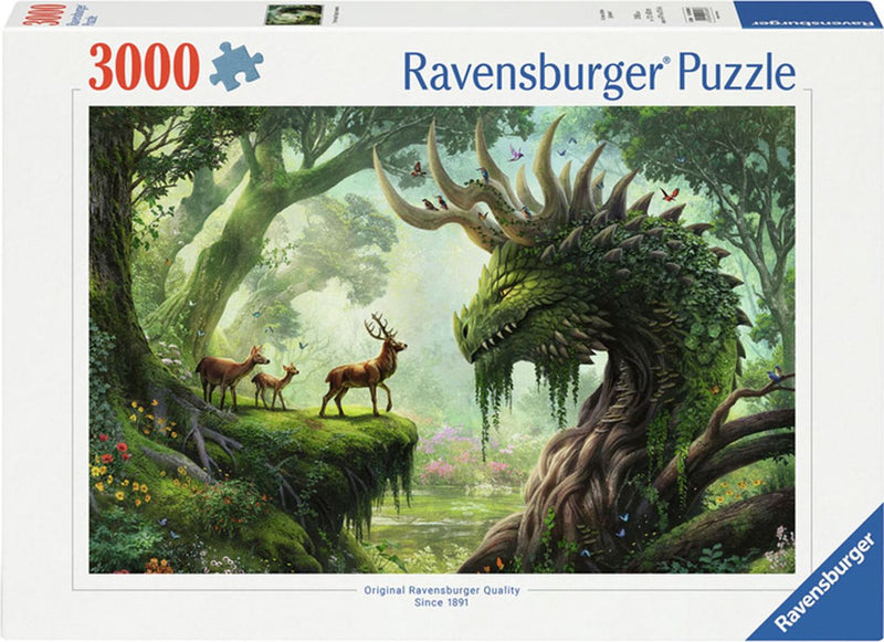 Ravensburger Jigsaw Puzzle del Walddrache Eracht, 3000.