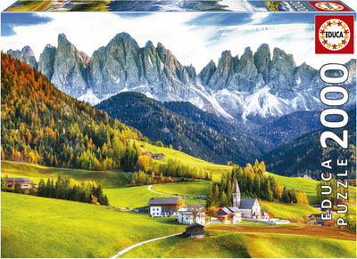 Educa - puzzle - 2000 pieces - autumn in the dolomites