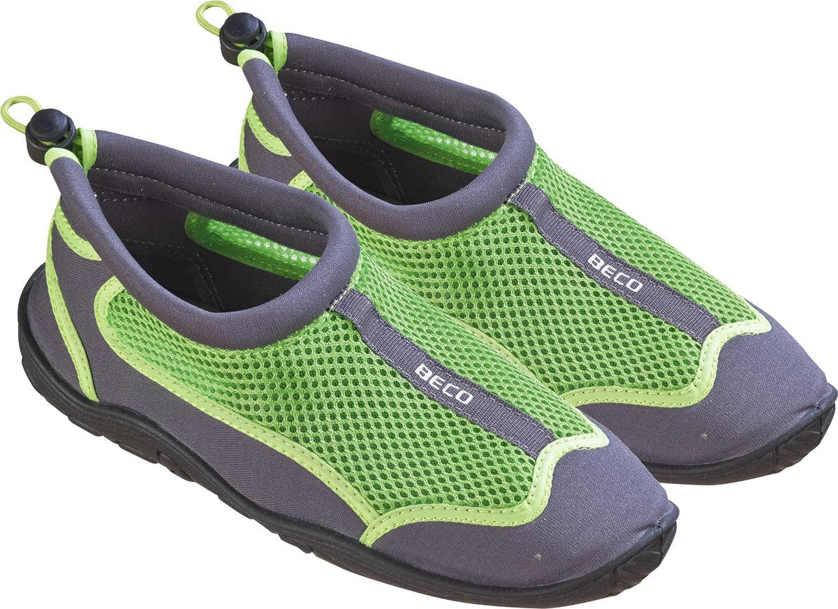 Beco waterschoenen surfschoenen - groen grijs - unisex - maat 38