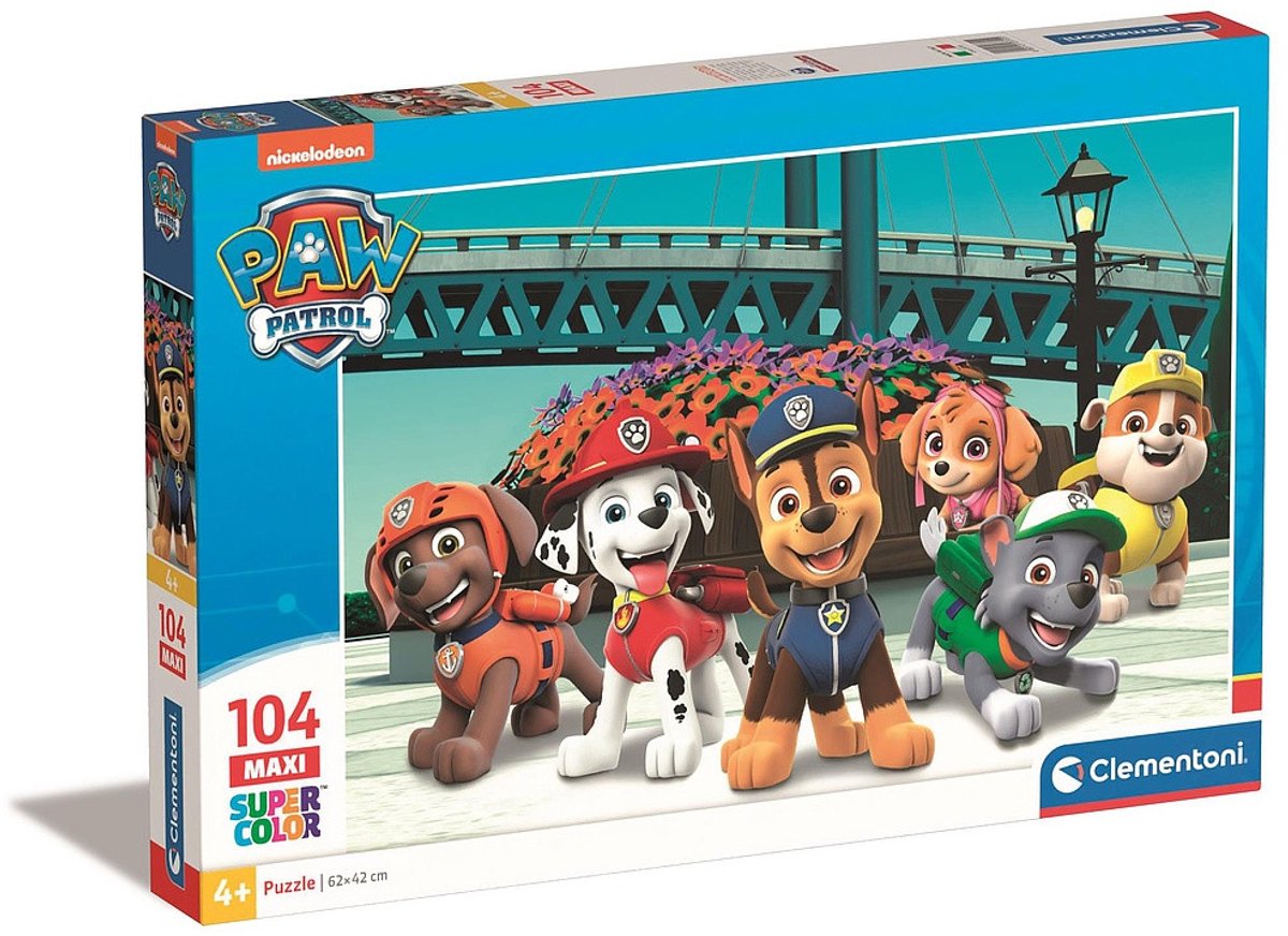 Clementoni Maxi Puzzle Paw Patrol, 104st.