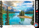Eurographics - lago maligne, alberta, canada - 1000 pezzi 68×48 cm (l×a) - puzzle