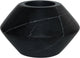 Tealight design ramo maysa 3 - marmo - 12 x 7 cm - nero