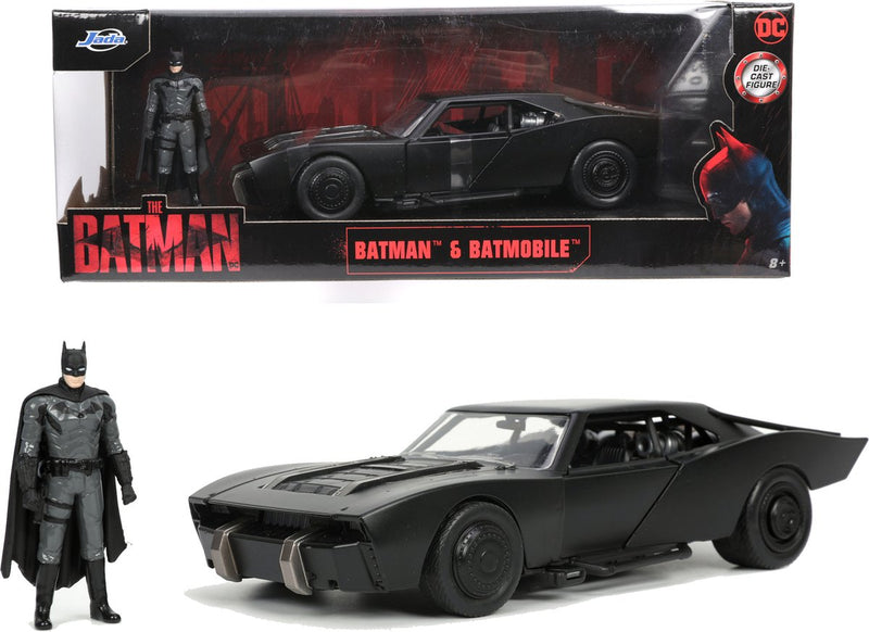 Jada Batman con Die Cast Batmobile Auto 1:24