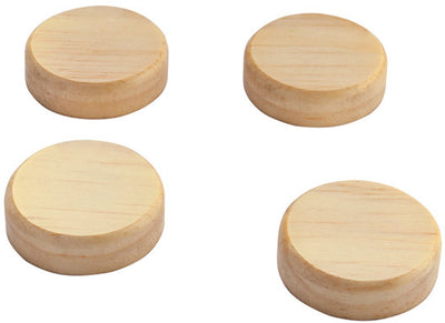 Magneti Sigel - legno di pino massiccio - ø 33mm - 4 pezzi - si-ba210