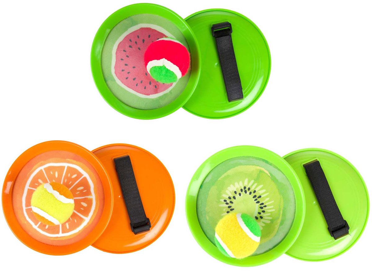 TOI-TOYS Out Vangbal Game Fruit, 3dlg.