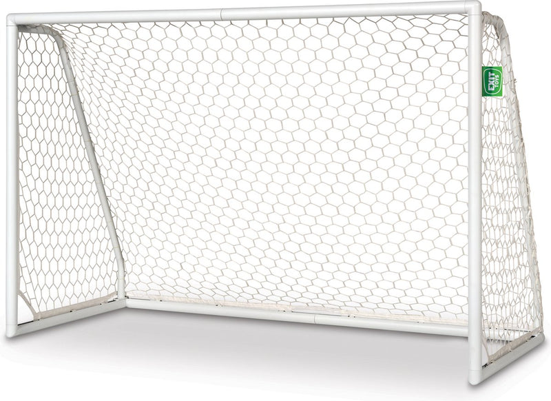 Exit toys exit scala aluminium voetbaldoel 180x120cm - weerbestendig - voetbal goal - voor kinderen - tuin - wit