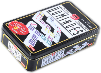 Giochi di Longfield Dominospel Double 9 in CAN 55 pietre