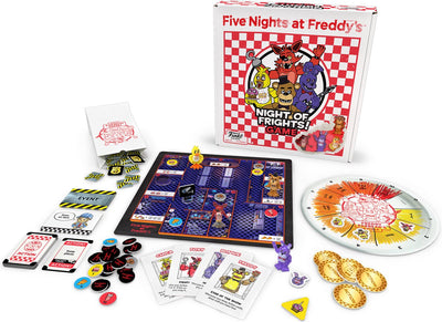 Funko juegos funko cinco noches en freddy's - juego de la noche de los sustos - juego de mesa - juego en inglés