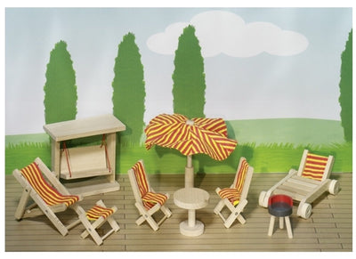 Goki Garden Set Dollhouse