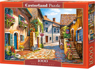 Selecta Castorland Jigsaw Puzzle Rue de Village, 1000.