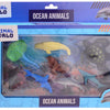Johntoy Animal World - set da gioco con animali marini, 8 pezzi.