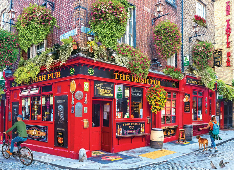 Eurographics - Pub irlandés - 1000 piezas 68×48cm (ancho×alto) - rompecabezas