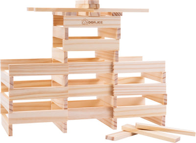 Dorjee Building boards set of 200 pieces Multicolor