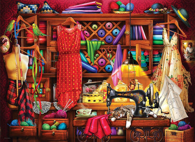 Eurographics - stanza del cucito [stanza artigianale del cucito] - 1000 pezzi 68×48 cm (l×a) - puzzle