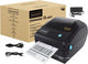 Zenwire td-401 labelprinter a6 - verzendetiketten printer en labelmaker - snelheid 152 mm s - 108 mm breed - usb aansluiting - dhl postnl - direct thermisch