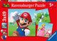 Ravensburger puzzel super mario - 3x49 stukjes - kinderpuzzel