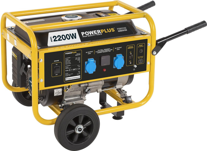 Generatore a benzina Powerplus powx5100 2200w