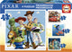 Educa - 4 progressieve puzzels - disney pixar