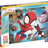 Clementoni jigsaw puzzle Maxi Spidey and His Amazing, 104st.