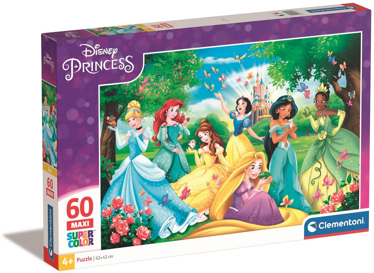 Clementoni Maxi Puzzle Princess, 60st.