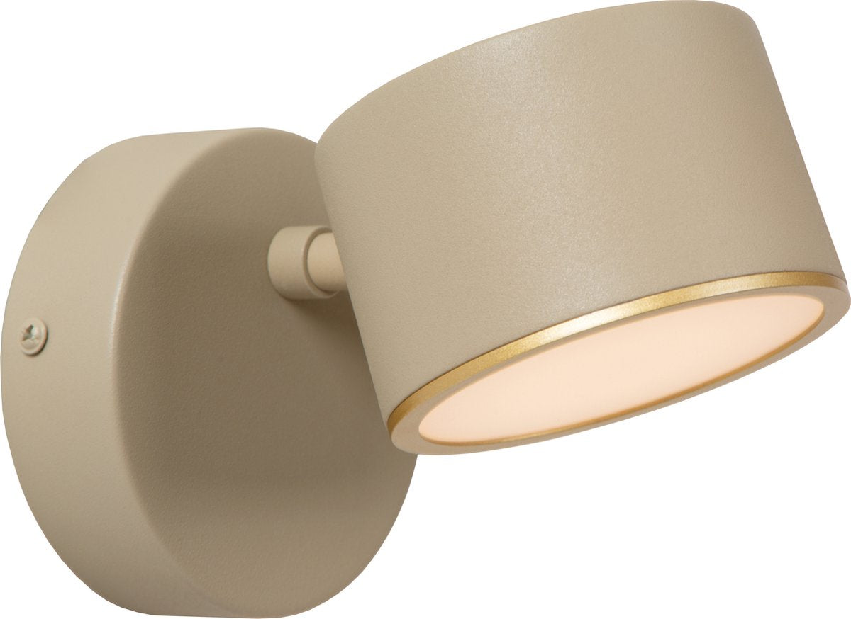 Lucide gian - aplique - LED regulable - 1x9w 2700k - topo